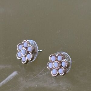 Elegant Stella and Dot Paradise Studs Flower Earrings
